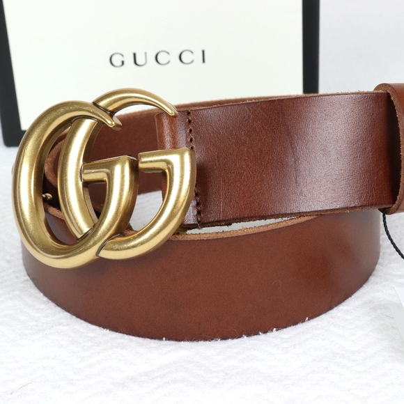 gucci brown gg belt